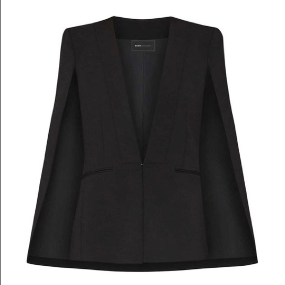BCBG MaxAzria Upas Cape Jacket
